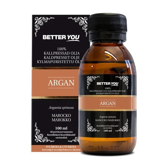 Arganolja EKO Kallpressad 100 ml - Better You