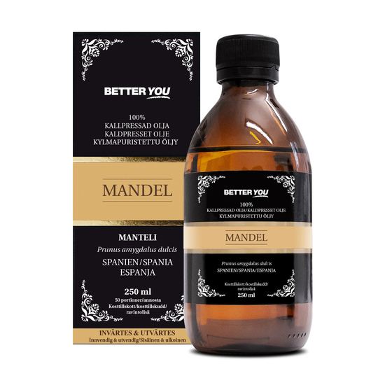 Mandelolja EKO Kallpressad 250 ml - Better You