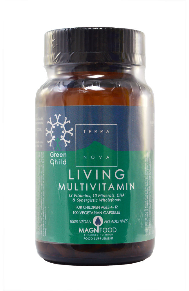 Green Child Living Multivitamin 100 kapslar - Terranova