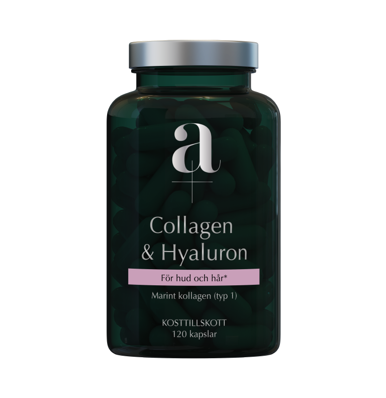 Collagen & hyaluron 120 kapslar - A+