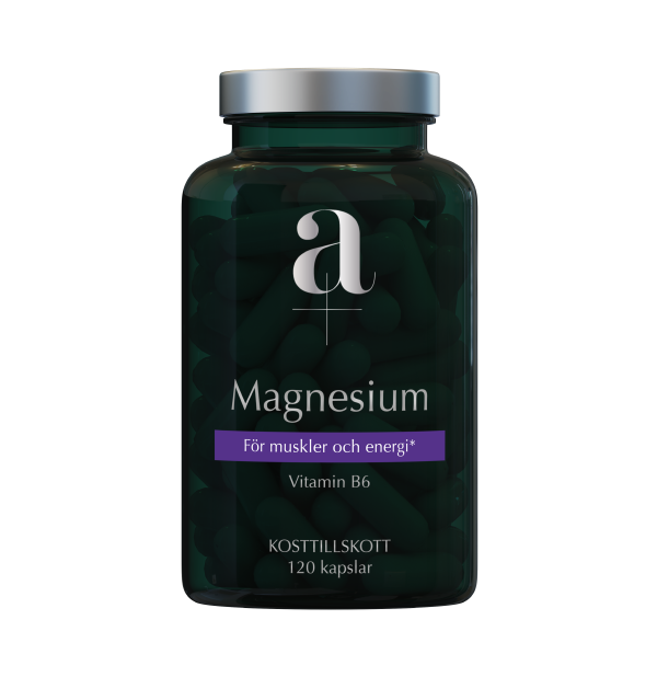 Magnesium 350mg 120 kapslar - A+