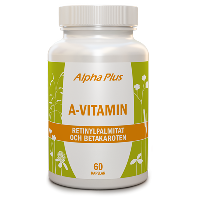 A-vitamin 60 kapslar - Alpha Plus