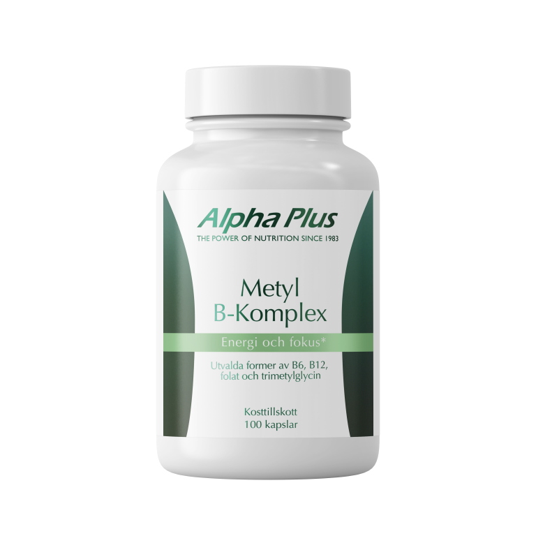 METYL-B-Komplex 100 kapslar - Alpha Plus