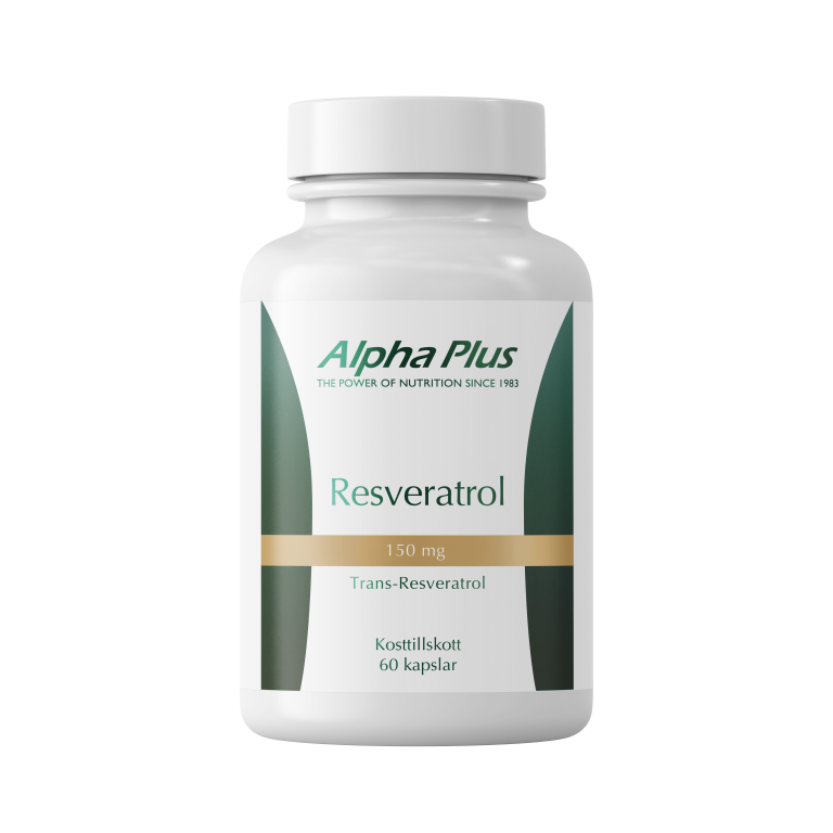 Resveratrol 60 kapslar - Alpha Plus