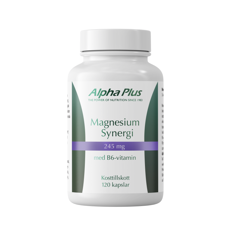 Magnesium synergi 120 kapslar - Alpha Plus