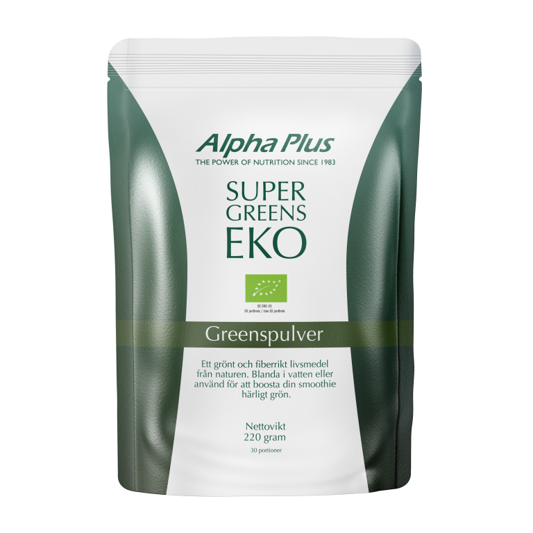 Super Greens EKO 220 g SE-EKO-03 - Alpha Plus