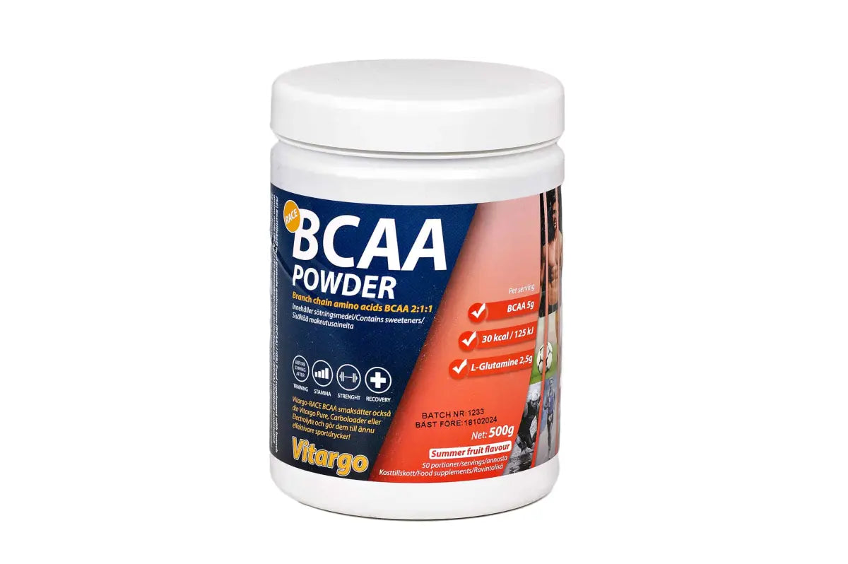 BCAA Race 500 g Summer Fruit- Vitargo