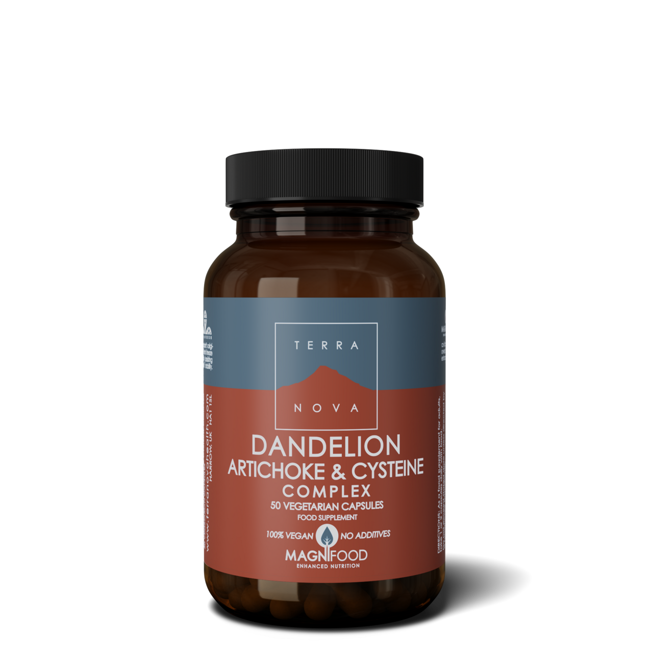 Dandelion, Artichoke & Cysteine Complex 50 kapslar - Terranova