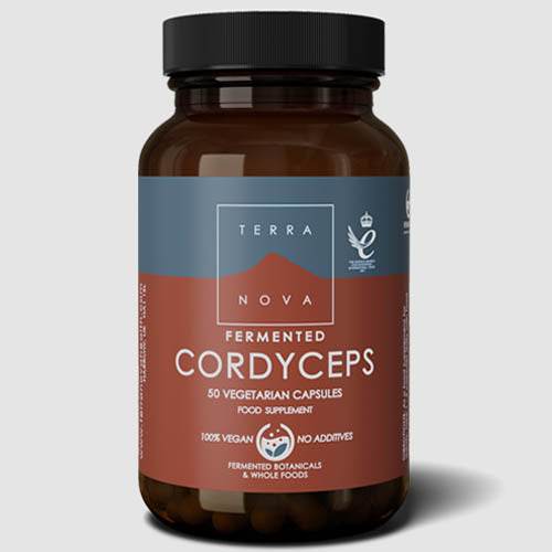 Fermented Cordyceps, 50 kapslar - Terranova