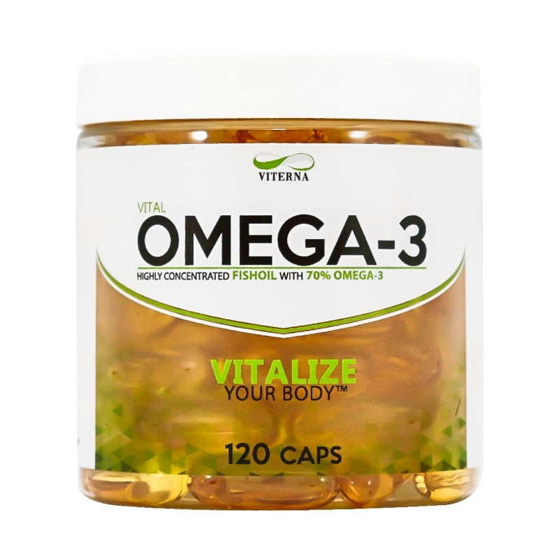 Omega-3, 120 kapslar (70% EPA/DHA) - Viterna