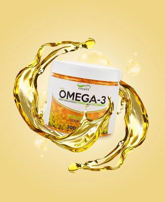 Omega-3, 120 kapslar (70% EPA/DHA) - Viterna