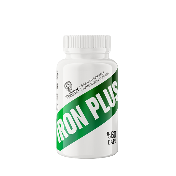 Iron Plus 60 kapslar - Swedish Supplements