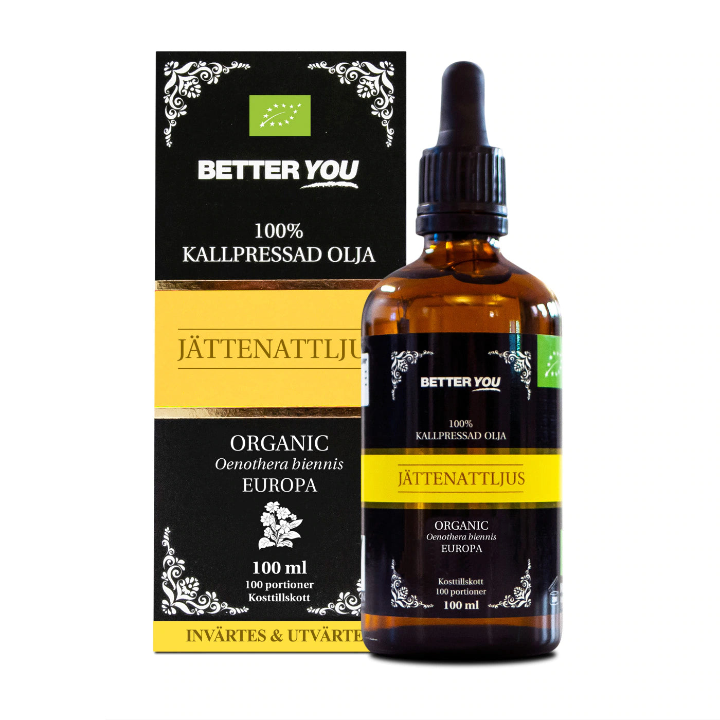 Jättenattljusolja EKO Kallpressad 100ml - Better You