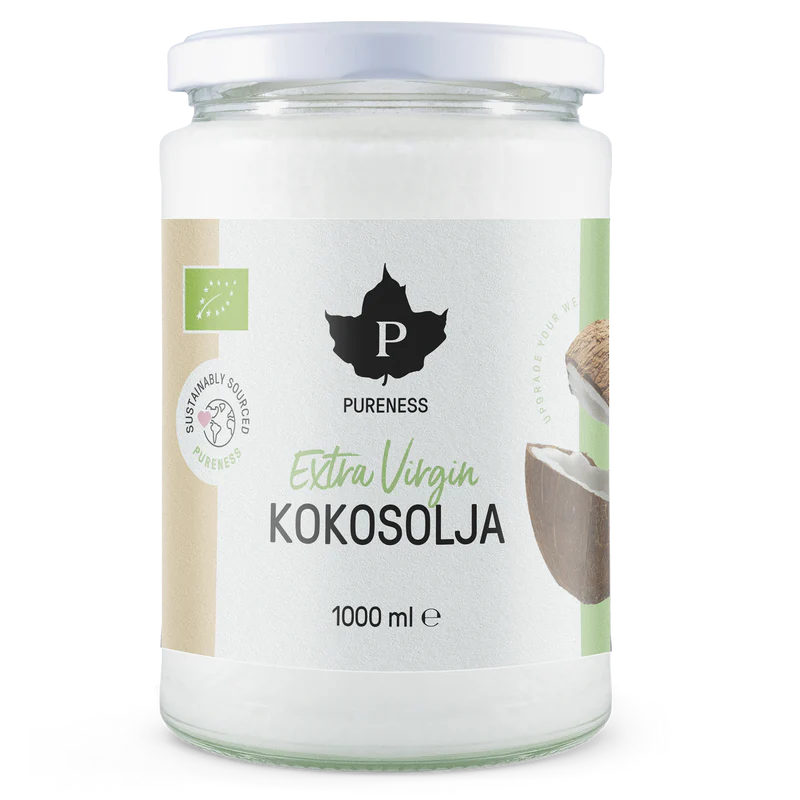 Extra Virgin Kokosolja 1000 ml - Pureness