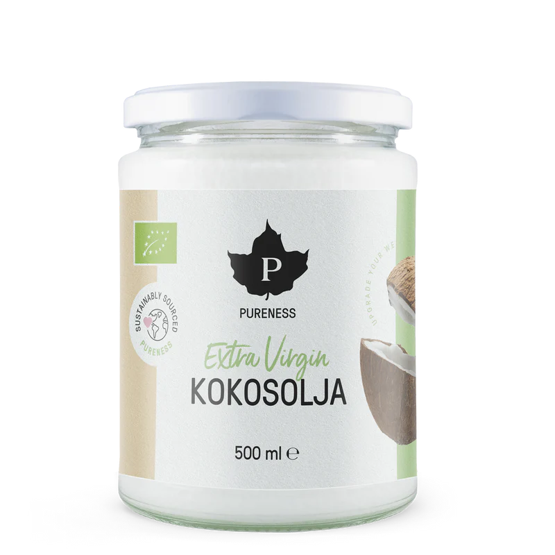 Extra Virgin Kokosolja 500 ml - Pureness