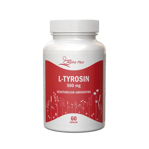 L-tyrosin 60 kapslar - Alpha Plus