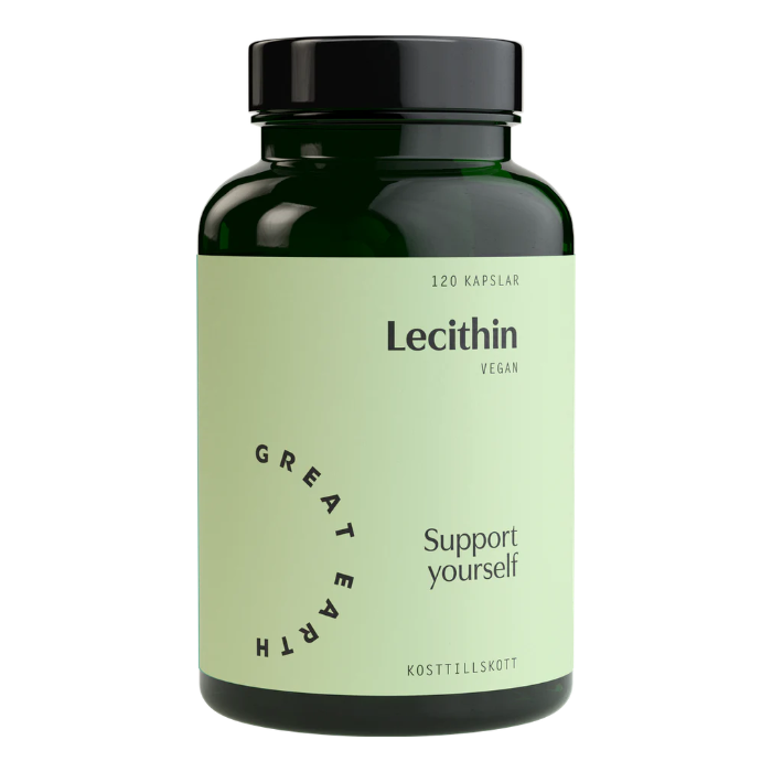 Lecithin 120 kapslar - Great Earth