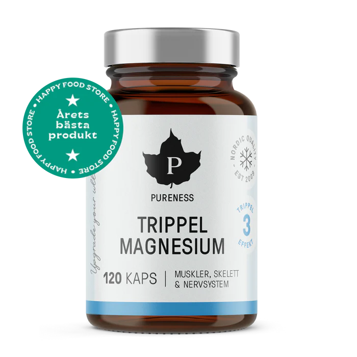 Trippel Magnesium 120 kapslar - Pureness