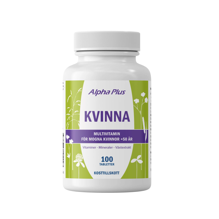Kvinna 100 tabletter - Alpha Plus