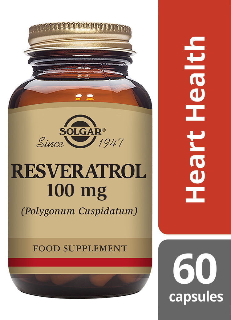 Resveratrol 100 mg 60 kapslar - Solgar