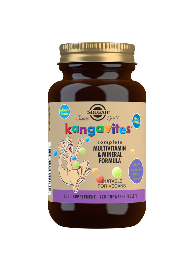 Kangavites Bouncing Berry Complete Multivitamin and Mineral Chewable 120 tuggtabletter - Solgar