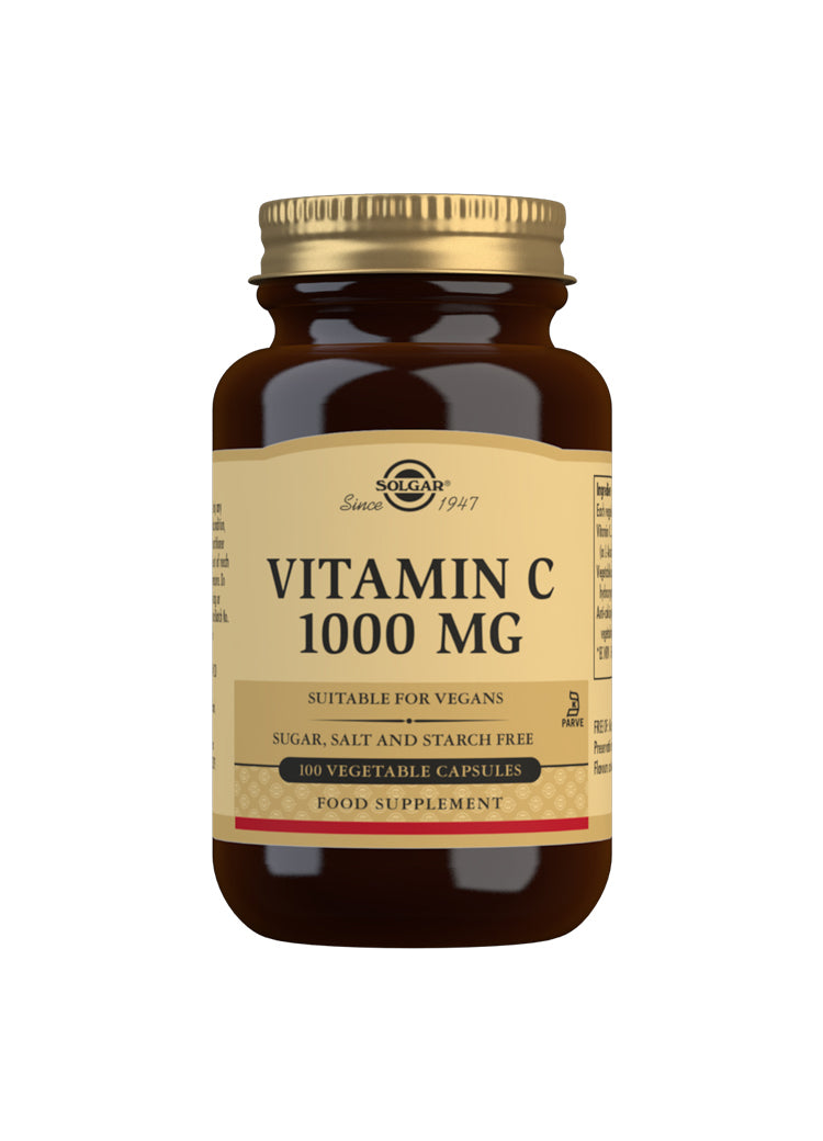 Vitamin C 1000mg 100 kapslar - Solgar