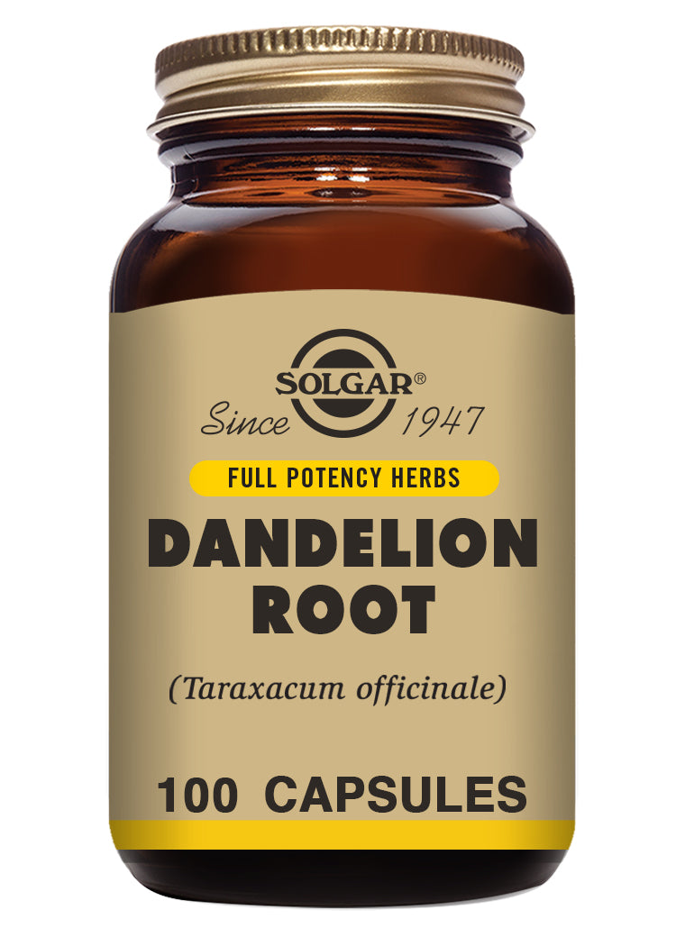 Dandelion root 500mg 100 Kapslar - Solgar