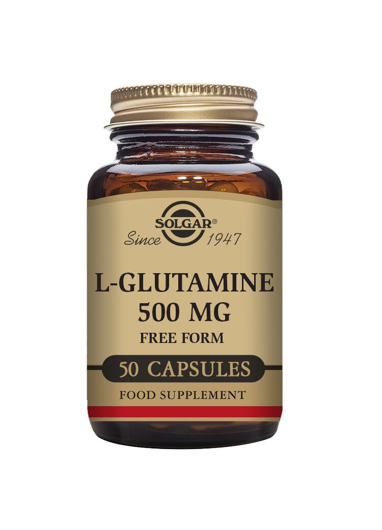 L-Glutamine 500 mg 50 kapslar - Solgar