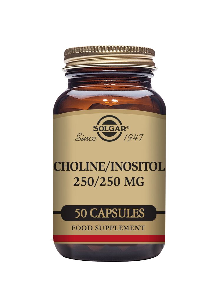 Choline 250 mg / Inositol 250 mg 50 kapslar - Solgar