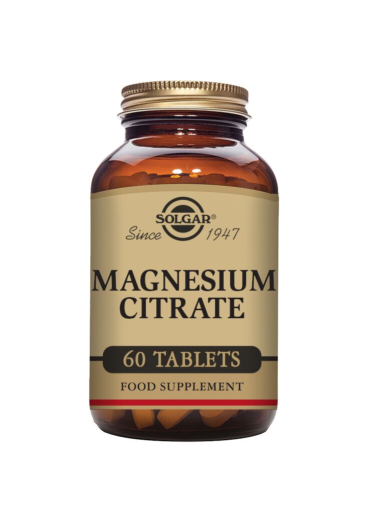 Magnesium Citrate 60 tabletter - Solgar