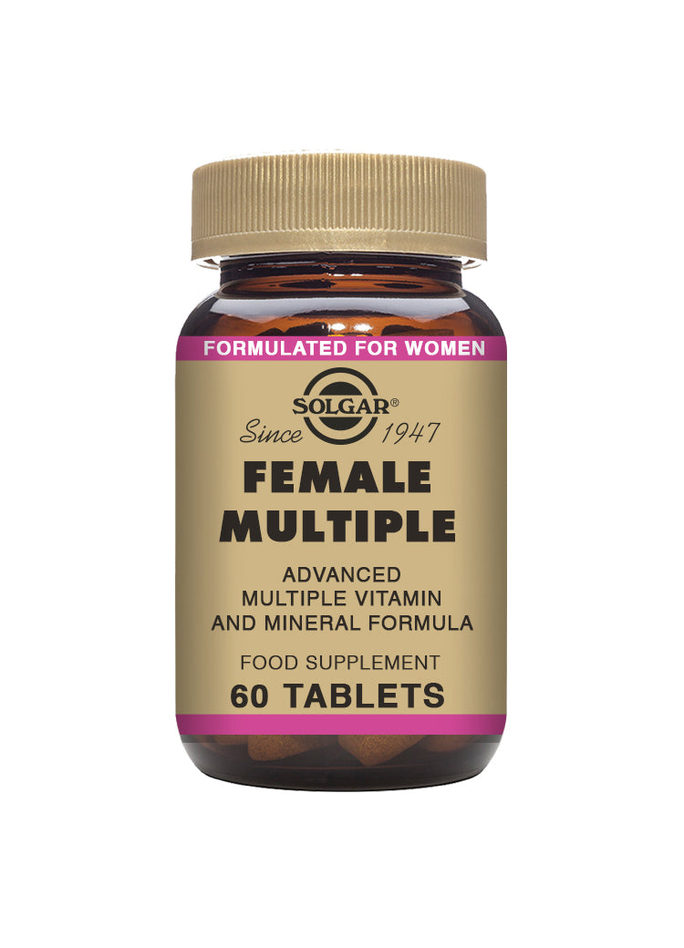 Female Multiple – Multivitamin 60 tabletter - Solgar