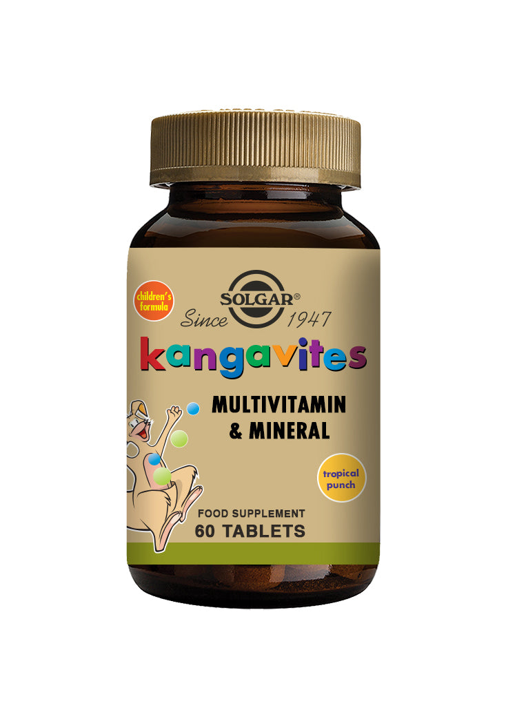 Kangavites Tropical Punch Complete Multivitamin and Mineral Chewable 60 tuggtabletter - Solgar