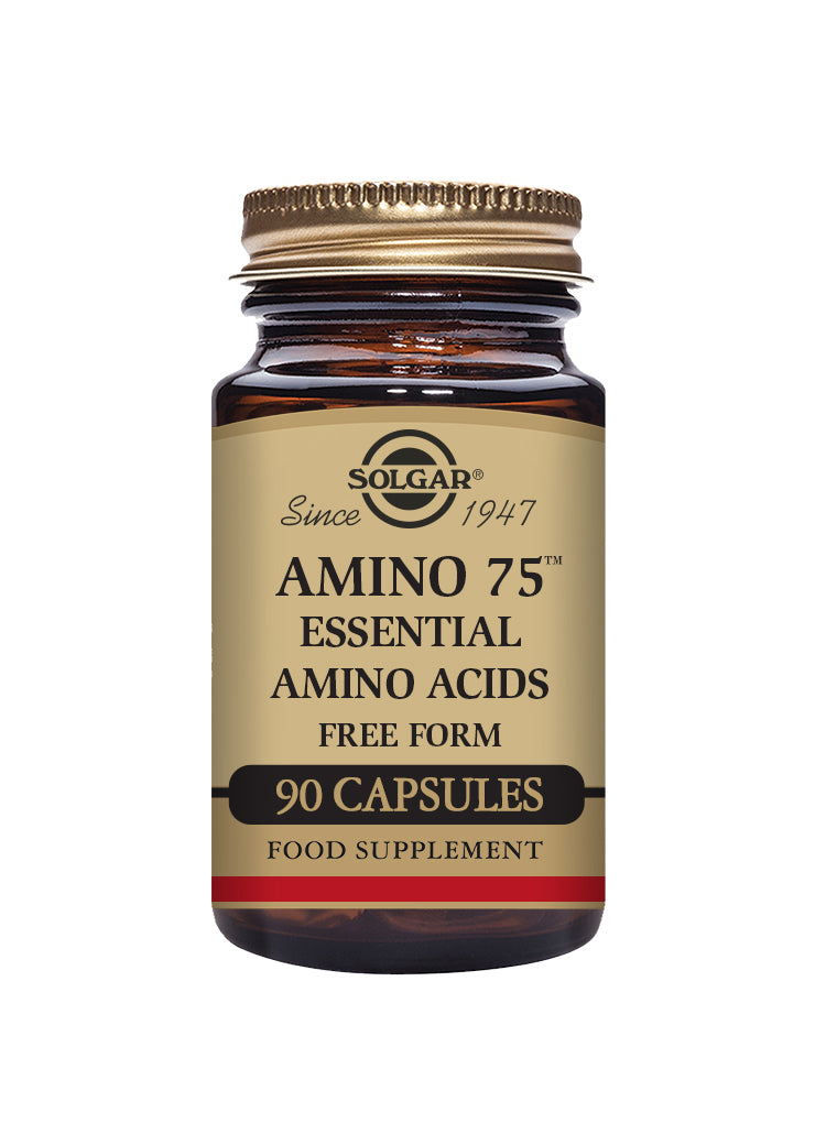 Amino 75 Essential Amino Acids 90 kapslar - Solgar