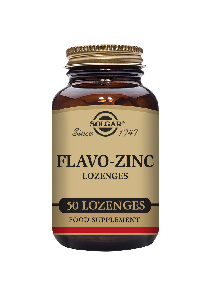 Flavo Zinc Lozenge 50 sugtabletter - Solgar