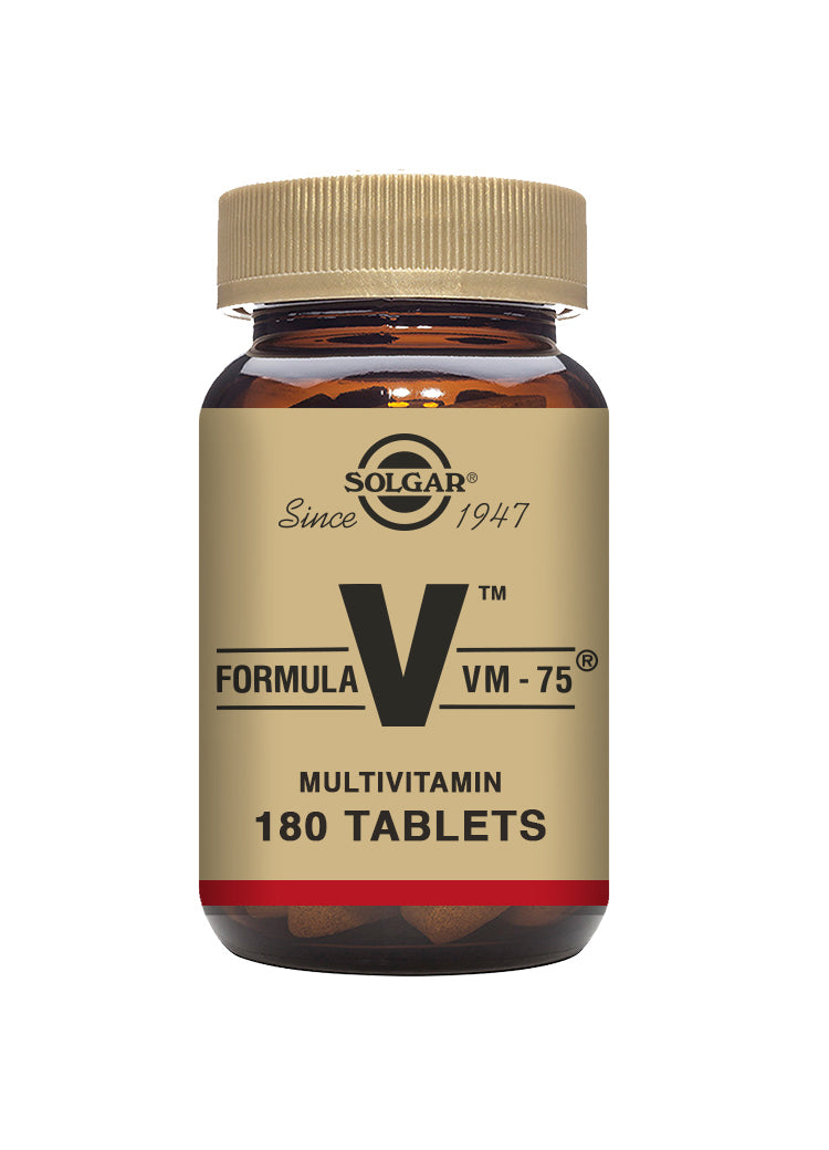 Formula VM-75 Multivitamin (extra stark b-compl.) 180 tabletter - Solgar