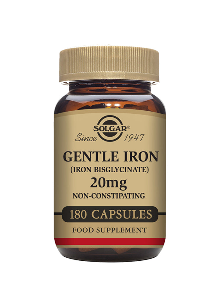 Gentle Iron™ 20mg 180 kapslar - Solgar