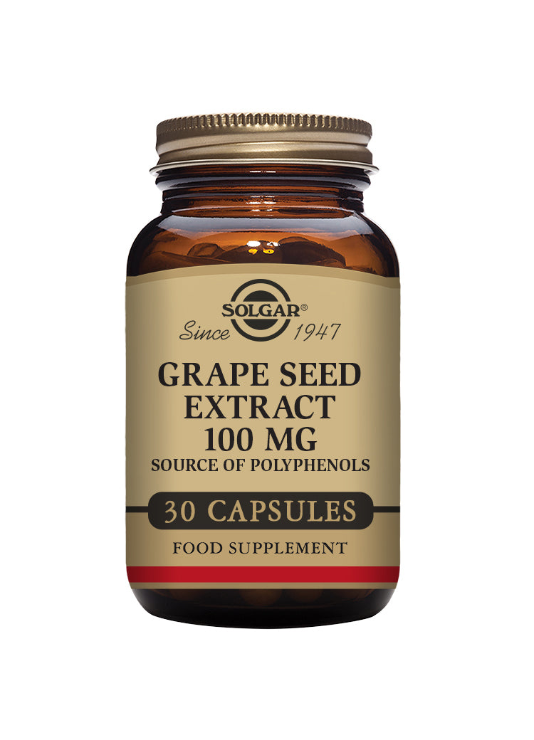 Grape Seed Extract 100 mg 30 kapslar - Solgar