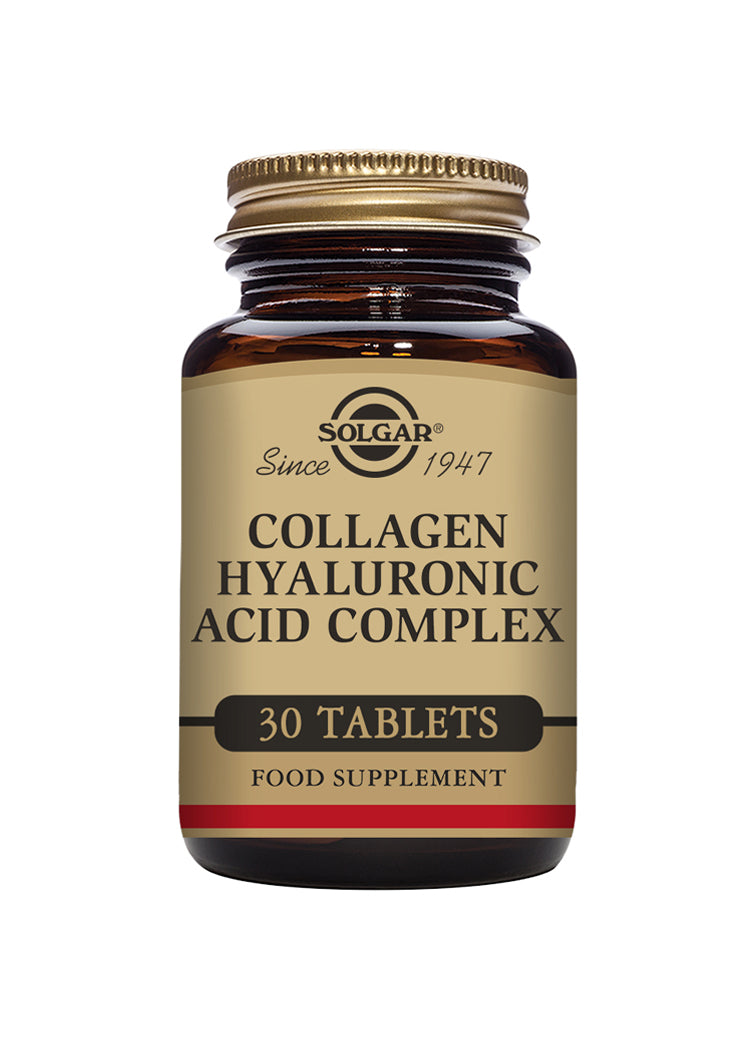 Solgar® Collagen (Bio-cell) Hyaluronic Acid Complex 30 tabletter - Solgar