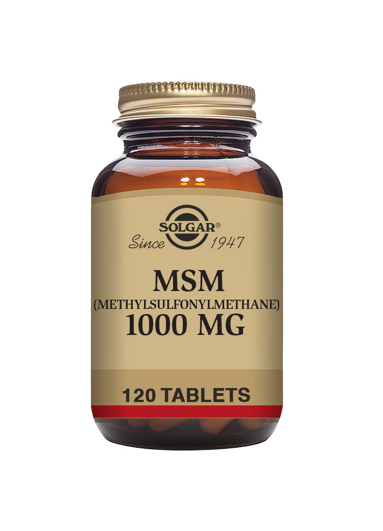 MSM 1000 mg 120 tabletter - Solgar