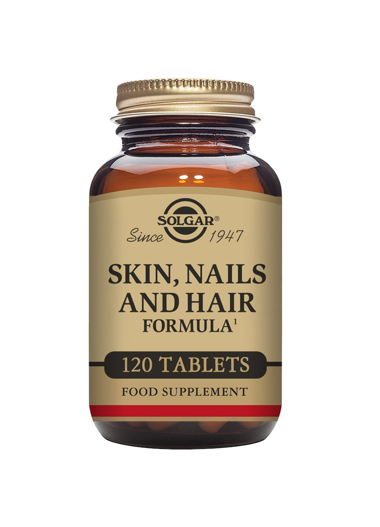 Skin, Nails and Hair Tablets 120 tabletter - Solgar