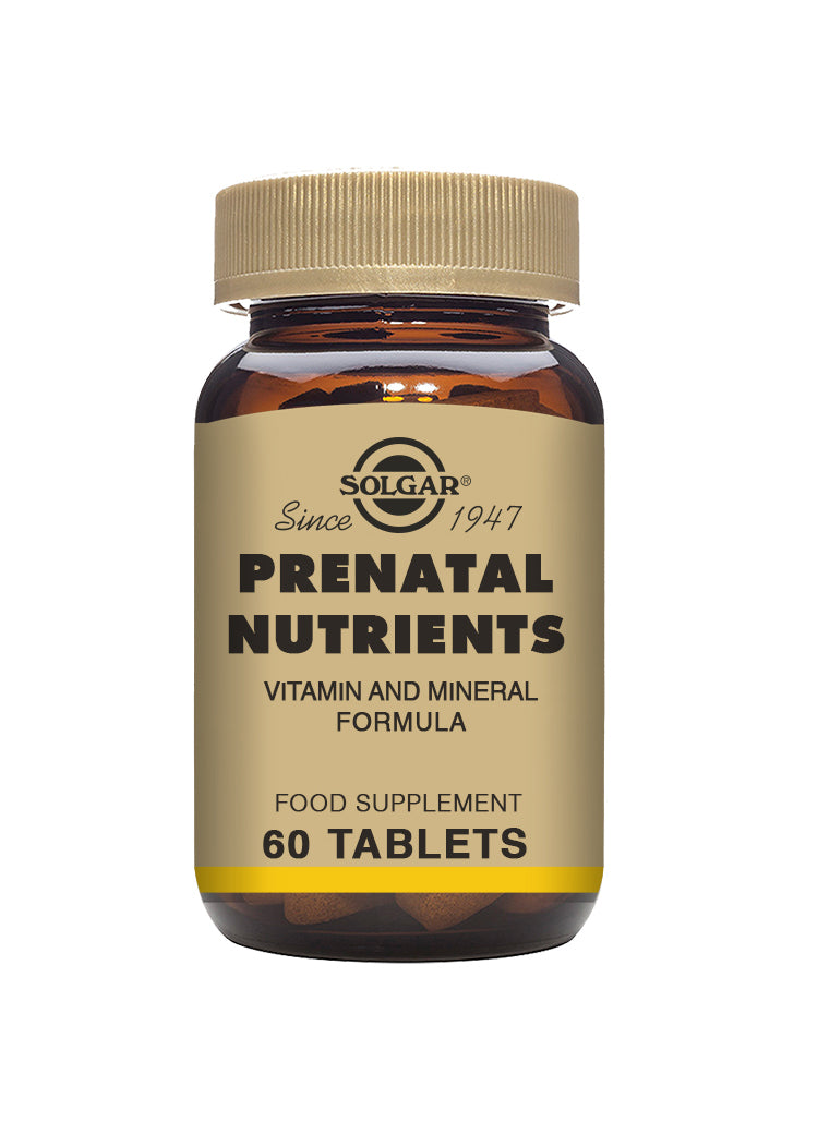 Prenatal Nutrients – Multivitamin 60 tabletter - Solgar