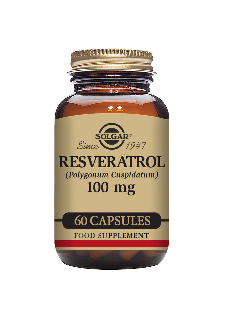 Resveratrol 100 mg 60 kapslar - Solgar