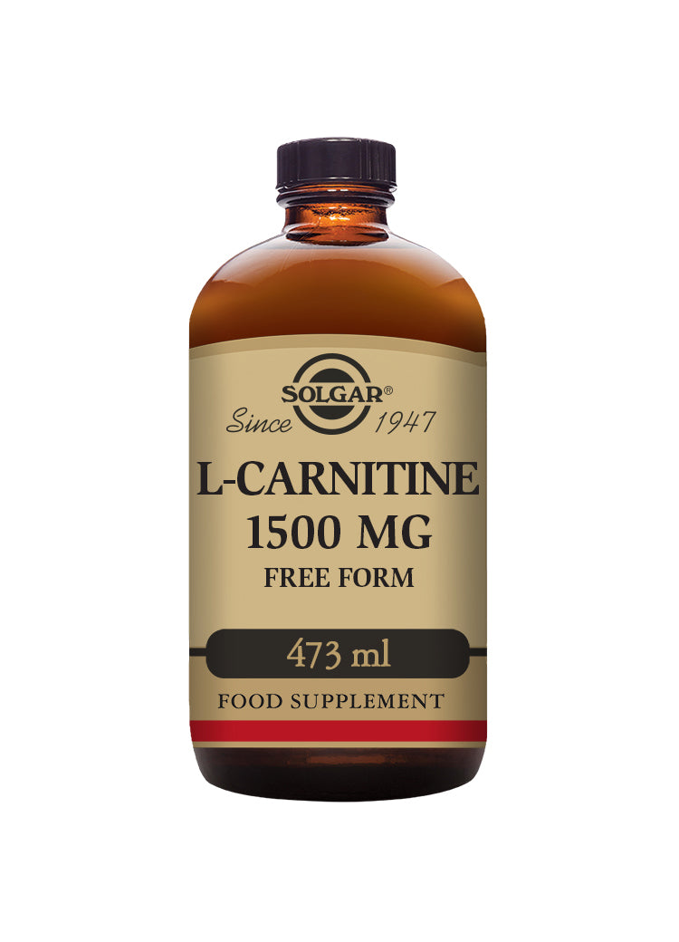 L-Carnitine 1500 mg Liquid (flytande) – 473 ml - Solgar