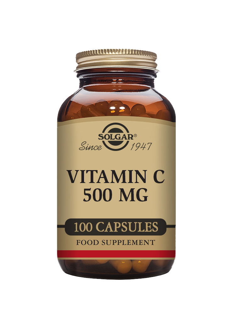 Vitamin C 500 mg, 100 kapslar - Solgar