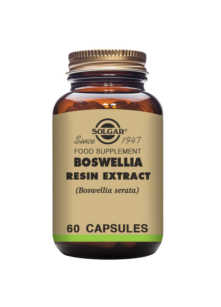 Boswellia Resin Extract 60 Vegetabiliska Kapslar - Solgar