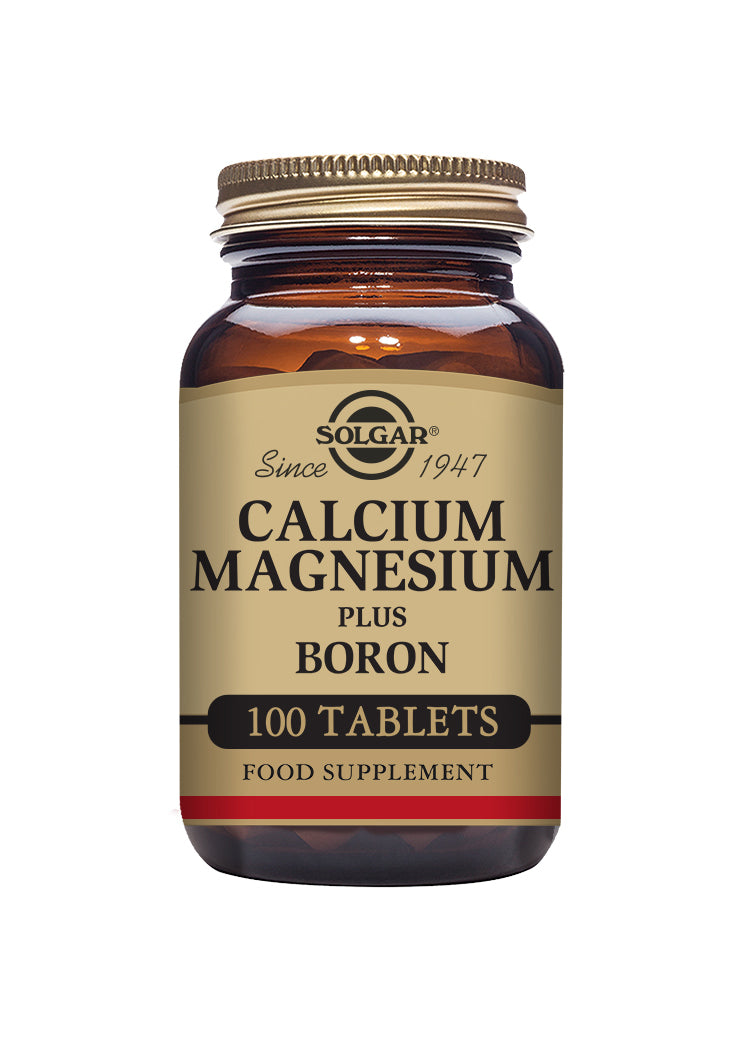 Calcium Magnesium Plus Boron 100 tabletter - Solgar