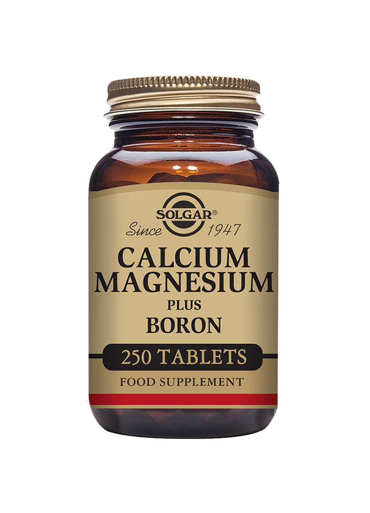 Calcium Magnesium Plus Boron 250 tabletter - Solgar