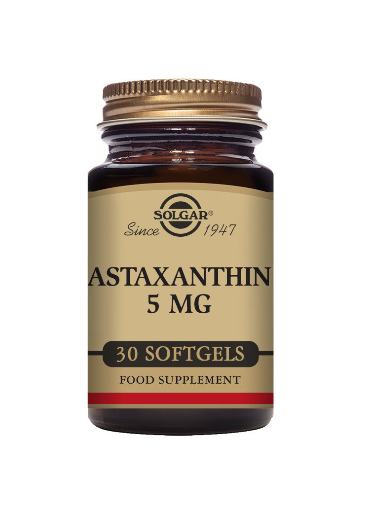 Astaxanthin 5 mg 30 softgels - Solgar