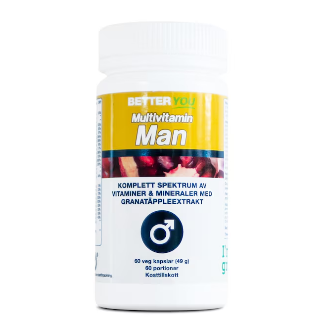 Multivitamin Man 60 kapslar - Better You