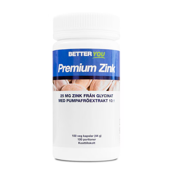 Premium Zink 100 kapslar - Better You